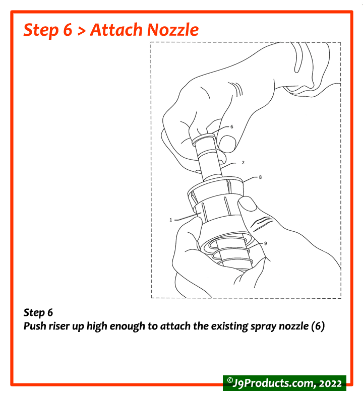 How-to Guide for installing J-9 Sprinkler Extensions