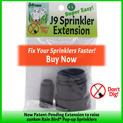 1.5 inch J9 Sprinkler Extension for Rain Bird® pop-up sprinklers